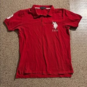 U.S. Polo Assn. Classic Red Polo Shirt